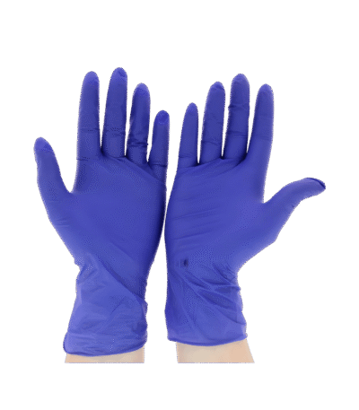 Gants d’examen en nitrile – Couleur bleue – Usage médical et professionnel