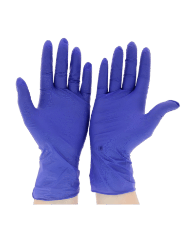 Gants d’examen en nitrile – Couleur bleue – Usage médical et professionnel