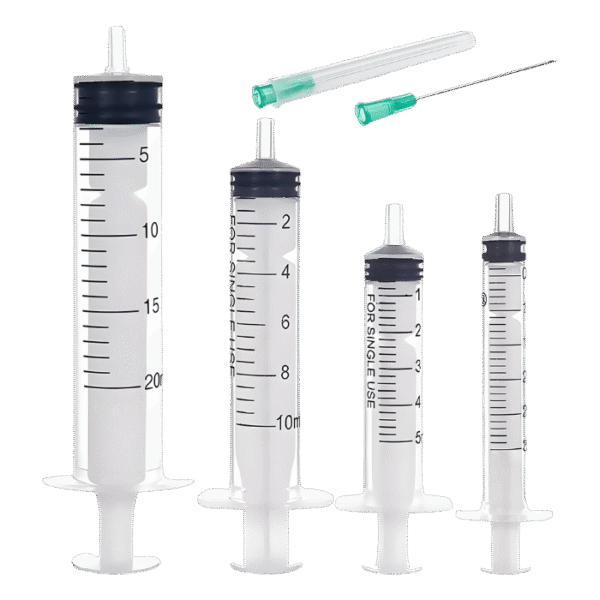 Seringue stérile 2,5 cc / 5 cc / 10 cc / 20 cc – Usage médical