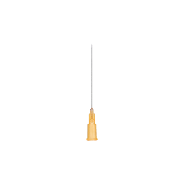 Aiguille Orange 25G 1 28 mm Hypodermiques boite de 100