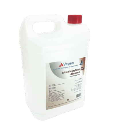 Alcool éthylique 96° 5 Litres