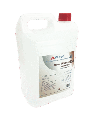 Alcool éthylique 96° 5 Litres