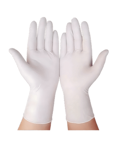 Gants en Latex Poudrés – Boite de 100 Pièces