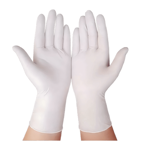 Gants en Latex Poudrés – Boite de 100 Pièces