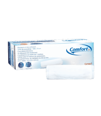 Sparadrap Adhésif Blanc Comfort – Tissu Perforé (1m x 10cm)
