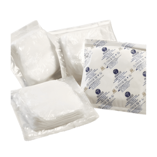 Compresses Stériles en Gaze – 5x5cm / 7.5x7.5cm / 10x10cm