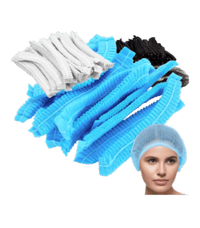 Charlotte Clip Jetable – Bleu / Noir / Blanc (Haute Protection)