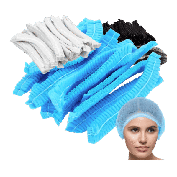 Charlotte Clip Jetable – Bleu / Noir / Blanc (Haute Protection)