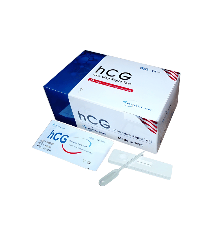 Test de Grossesse Rapide HCG – Boîte de 25 Tests (Qualité Médicale)