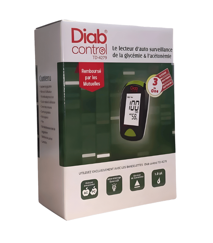 Lecteur de Glycémie Diab Control TD-4279 – Surveillance du Diabète
